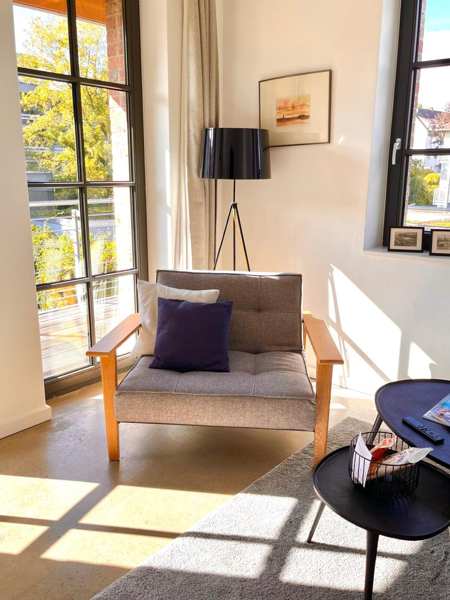 Sonniges Hinterhaus Og Innenstadt Osnabrueck Luaran gambar