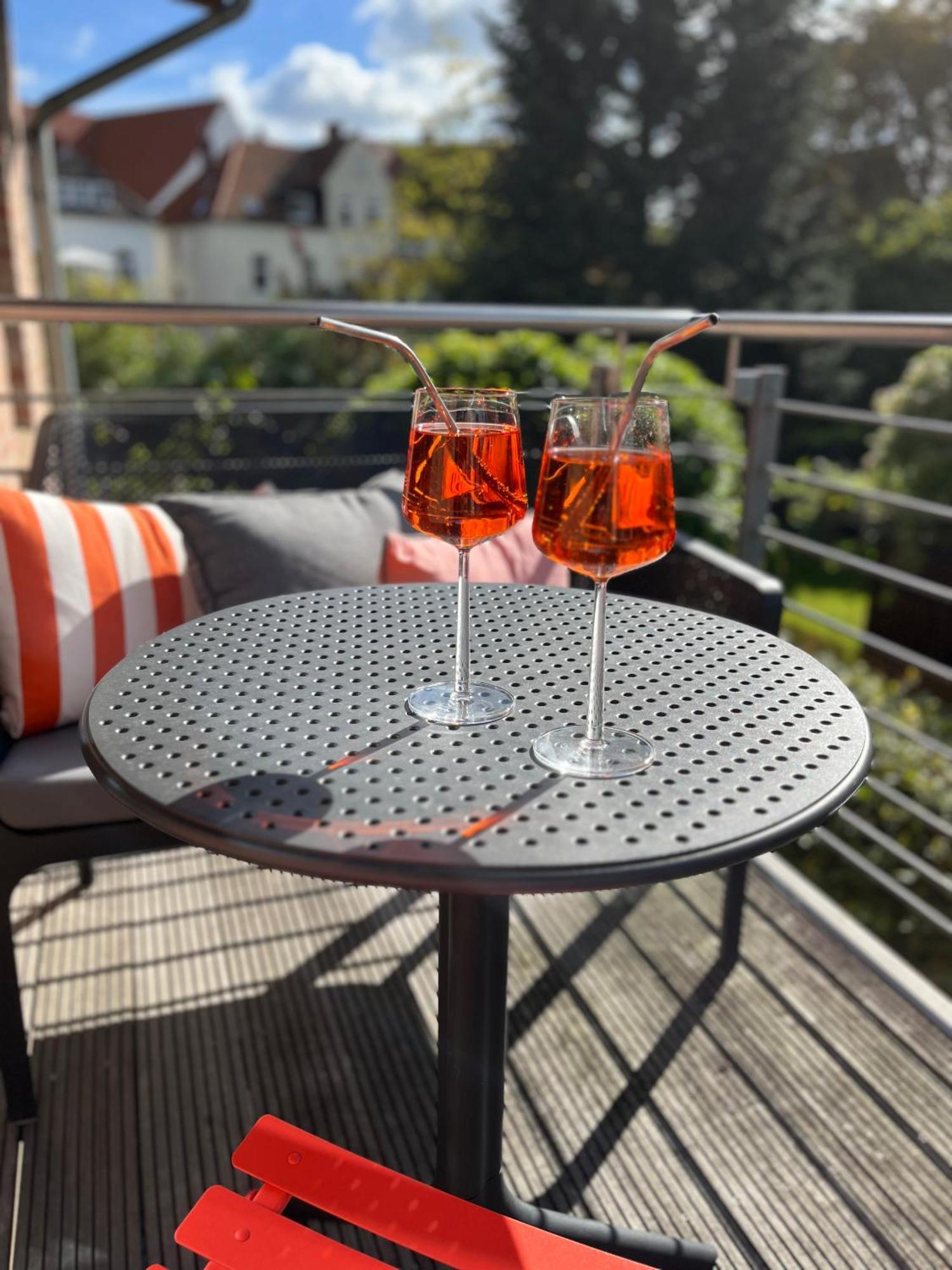 Sonniges Hinterhaus Og Innenstadt Osnabrueck Luaran gambar